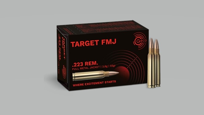 GECO .223 Rem. TARGET FMJ 3,6g GECO .223 Rem. TARGET FMJ 3,6g