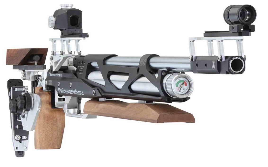 Feinwerkbau Luftgewehr Modell 800 Aufgelegt