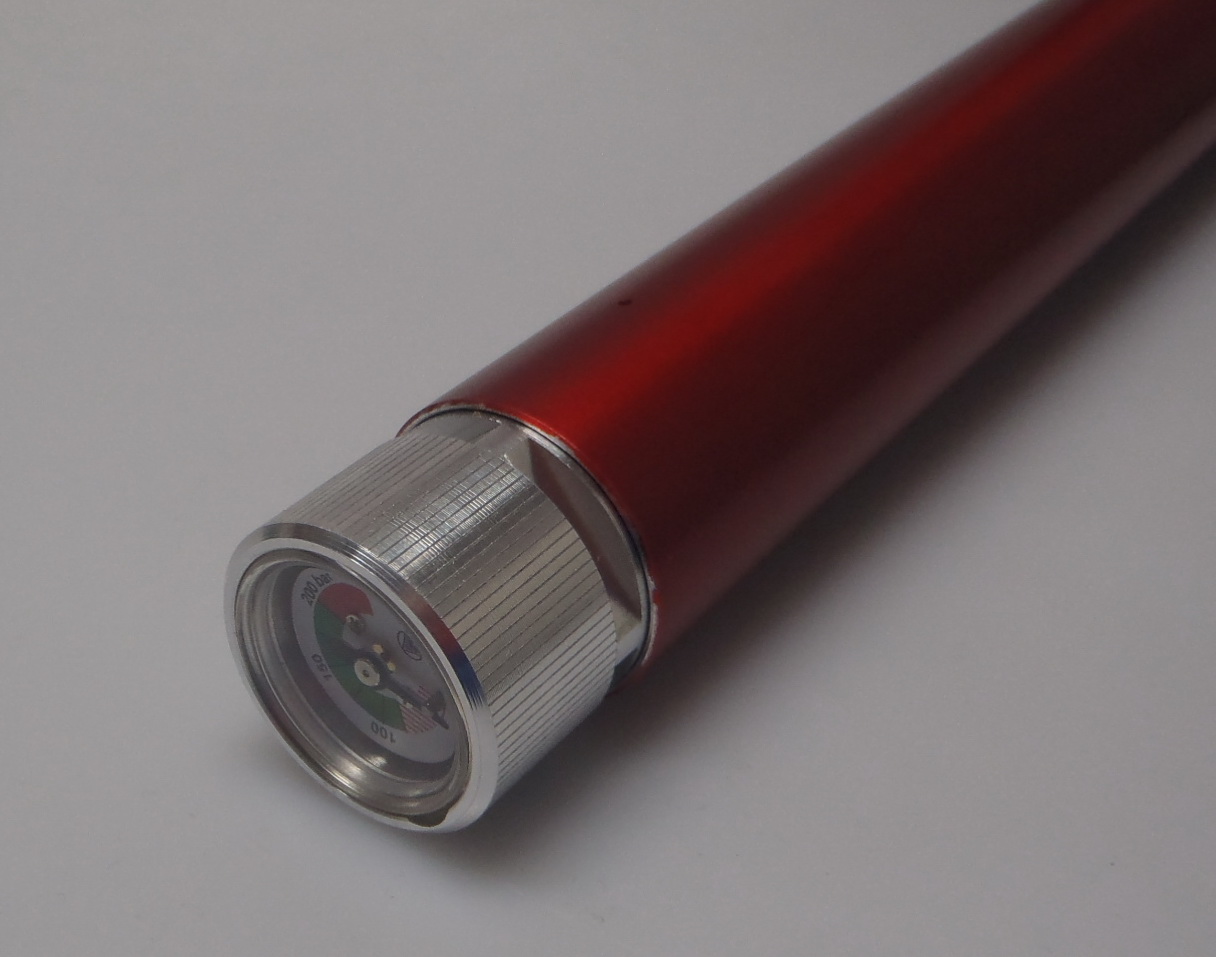 Feinwerkbau Presslufbehälter für Luftgewehre rot