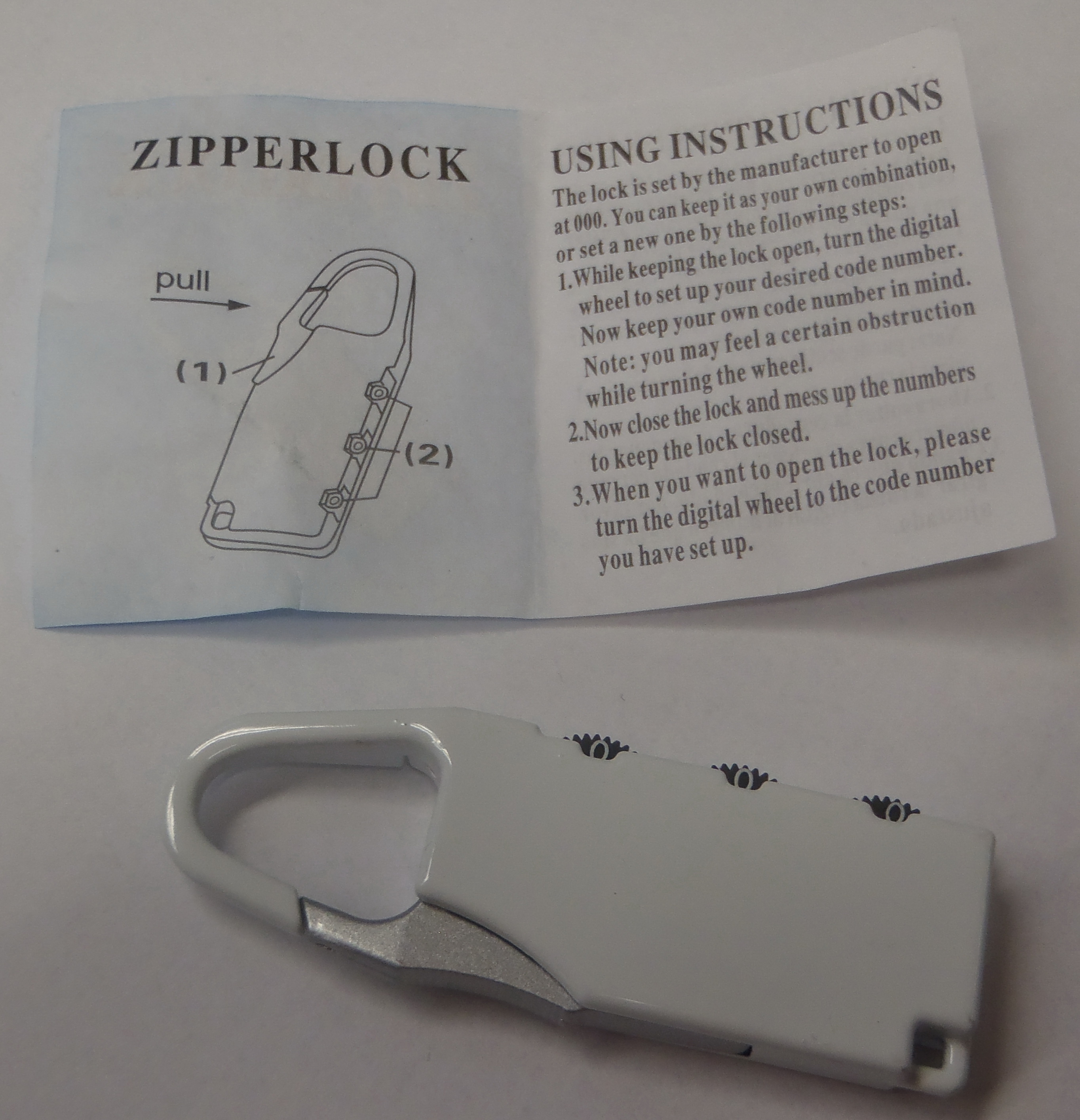 Kofferschloss aus Metal