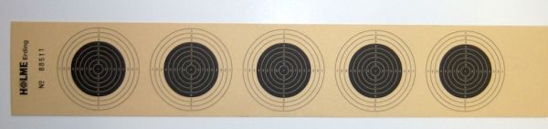 5er Streifen 1.000 Stück 5er LG Scheibenstreifen mit Nummer