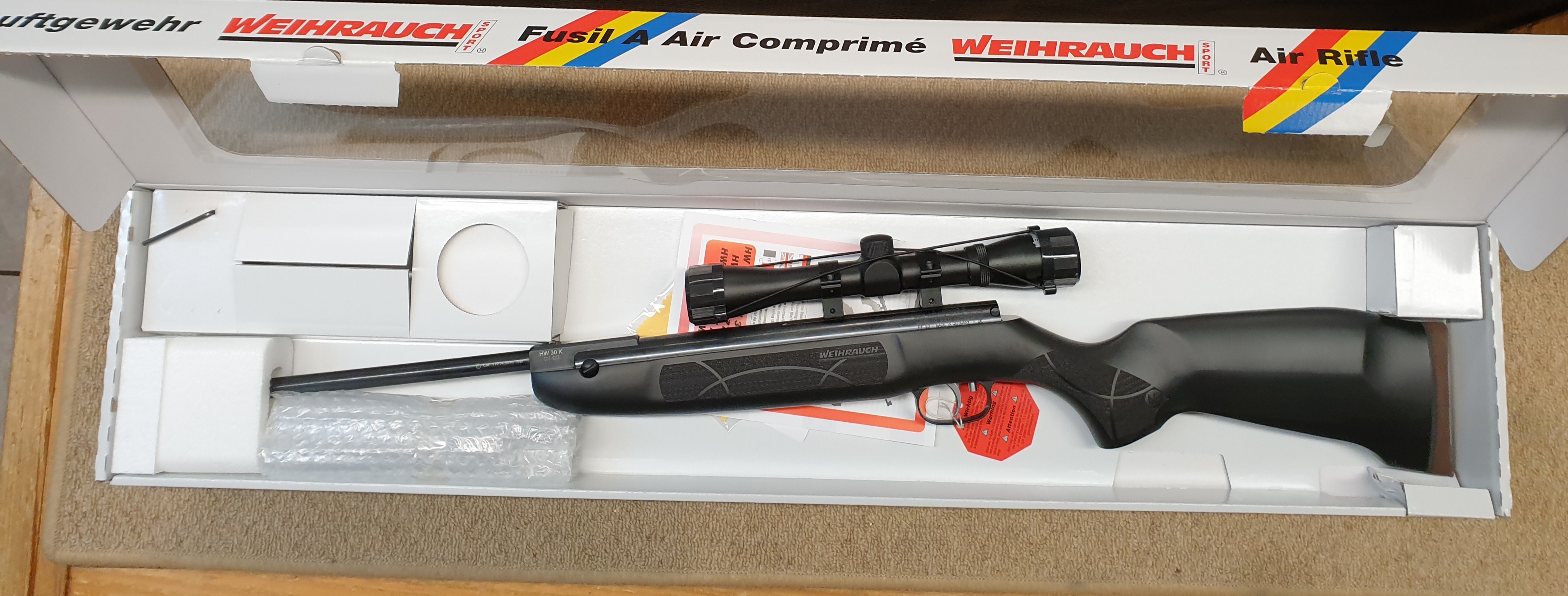 WEIHRAUCH HW 30 S 4,5 mm mit Synthetikschaft