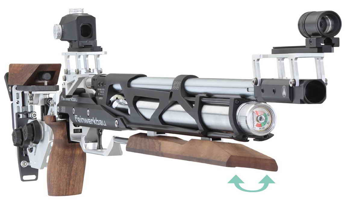Feinwerkbau Luftgewehr Modell 800 Aufgelegt