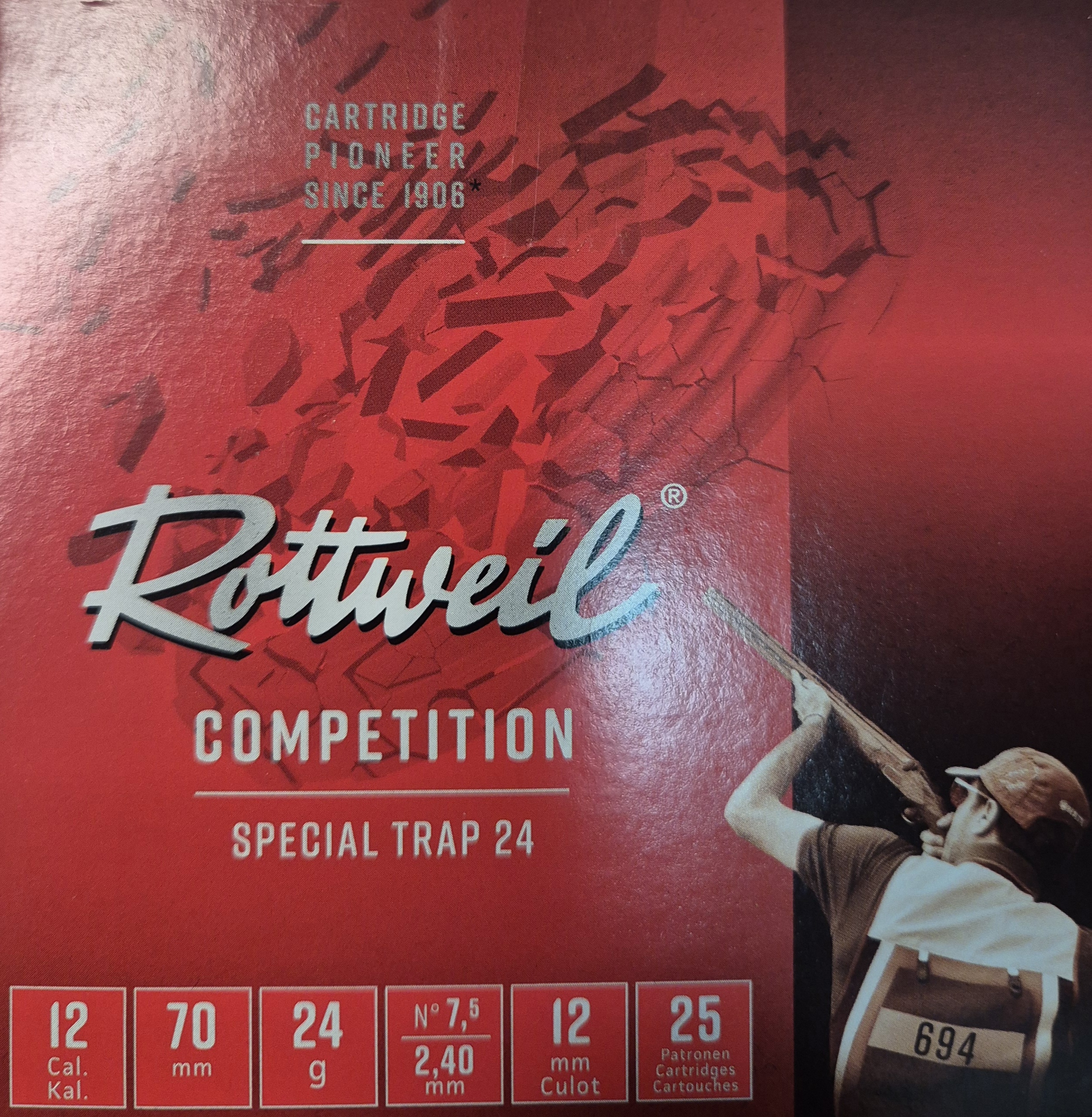 Rottweil Competition Trap 24 12/70 2.4 mm