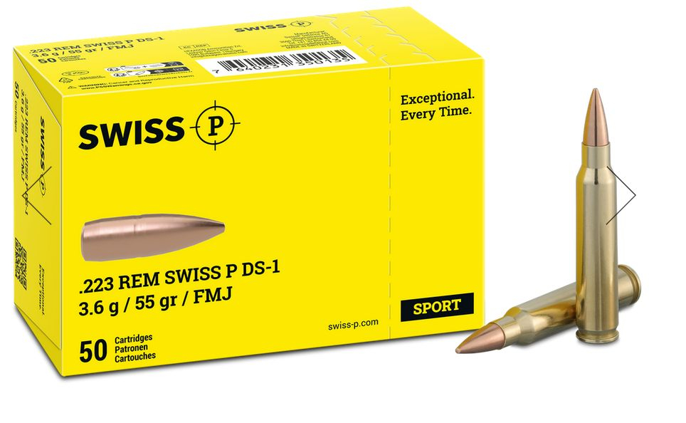 SWISS .223 Rem. P DS-1 3.6 g