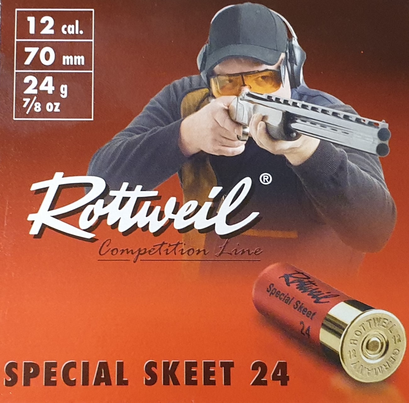 Rottweil 12/70 Special Skeet 24 gr. 2.0 mm Rottweil 12/70 Special Skeet 24 gr. 2.0 mm